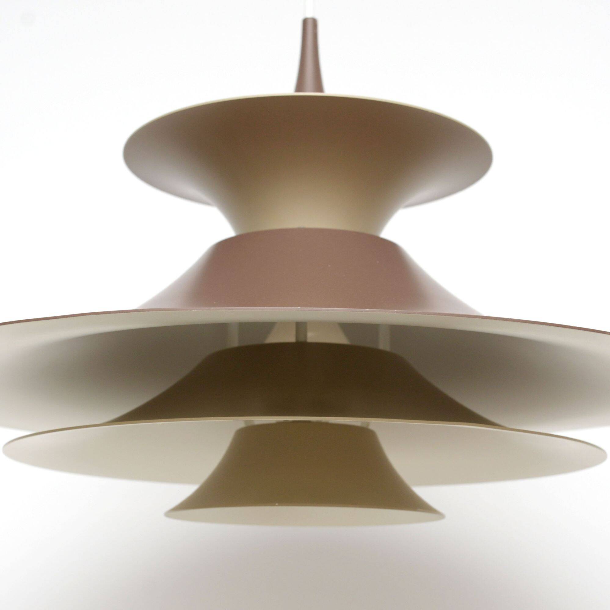 Radius pendant lamp, E. Balslev for Fog Morup, Denmark 70's