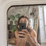 Classic white mirror