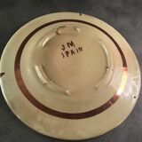 Hispano-moorish dish with umbilicus