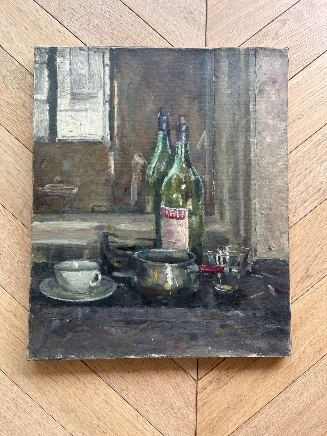 Still life oil on canvas