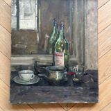 Still life oil on canvas