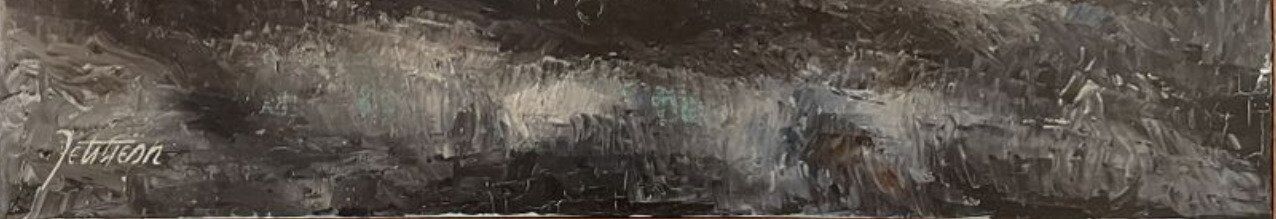 Painting les cormorans by petitjean