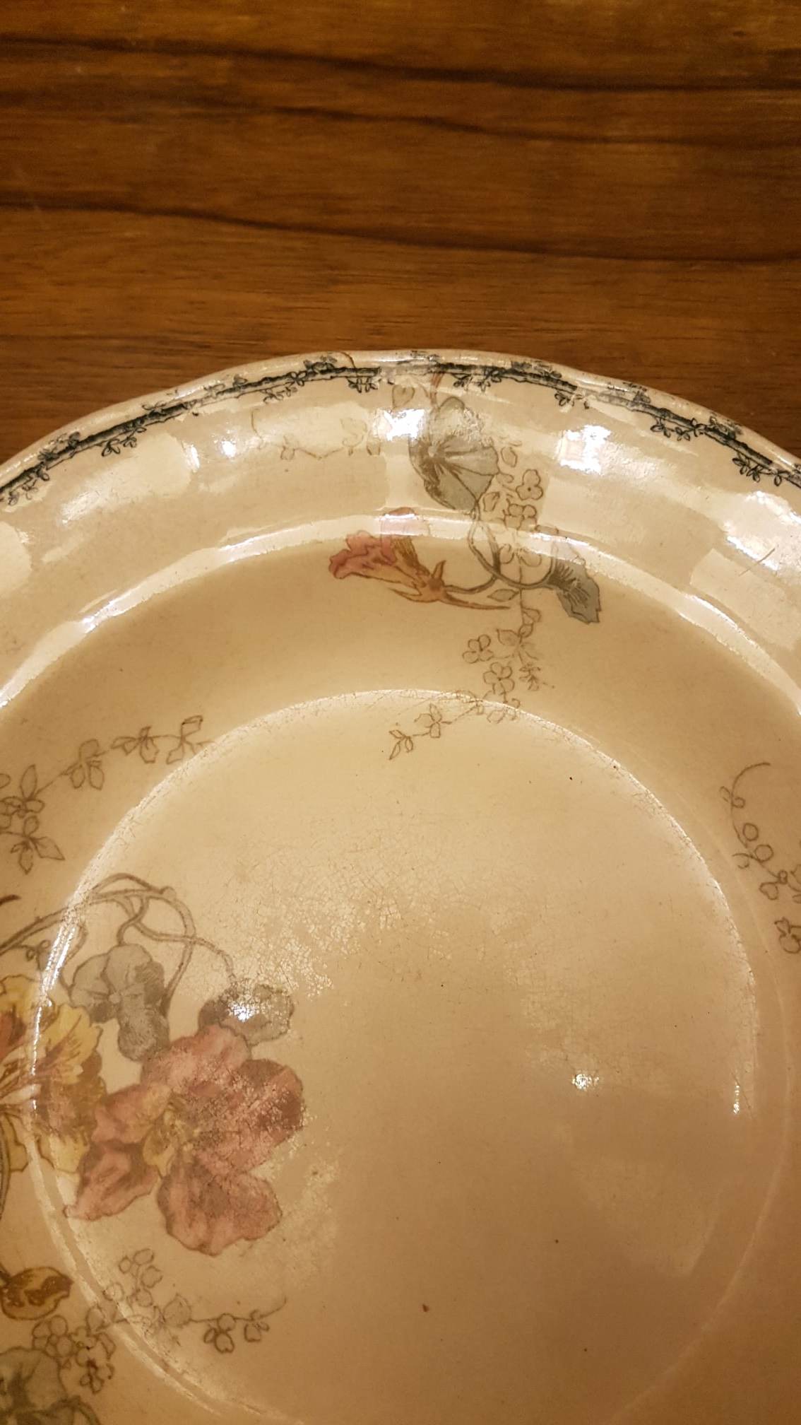 Iron Earth plate HB&C Choisy le Roi