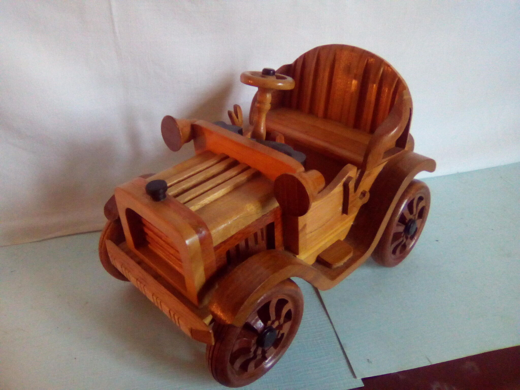 Old wooden car