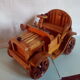 Old wooden car