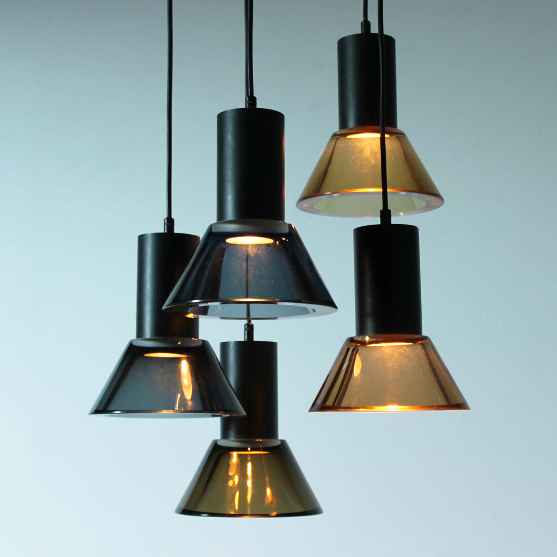 Crystal ceiling fixture by flavio poli for seguso vetri d'arte italy