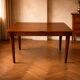 Extendable Dining Table Mid Century Wood Jindřich Halabala 1950s