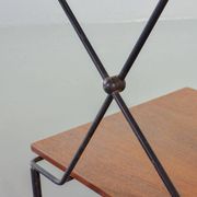 Scandinavian Minimalistic Foldable and Mobile Teak Tea Trolley Denmark 50S