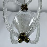Ercole Barovier Murano glass pendant lamp Italy 1930s