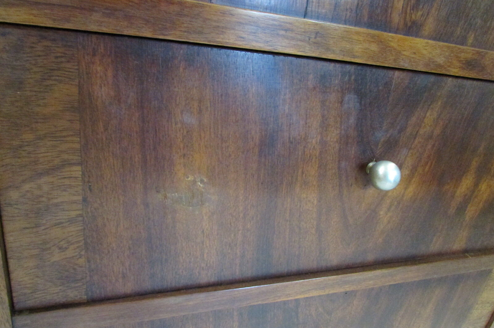 Flip top art deco writing desk