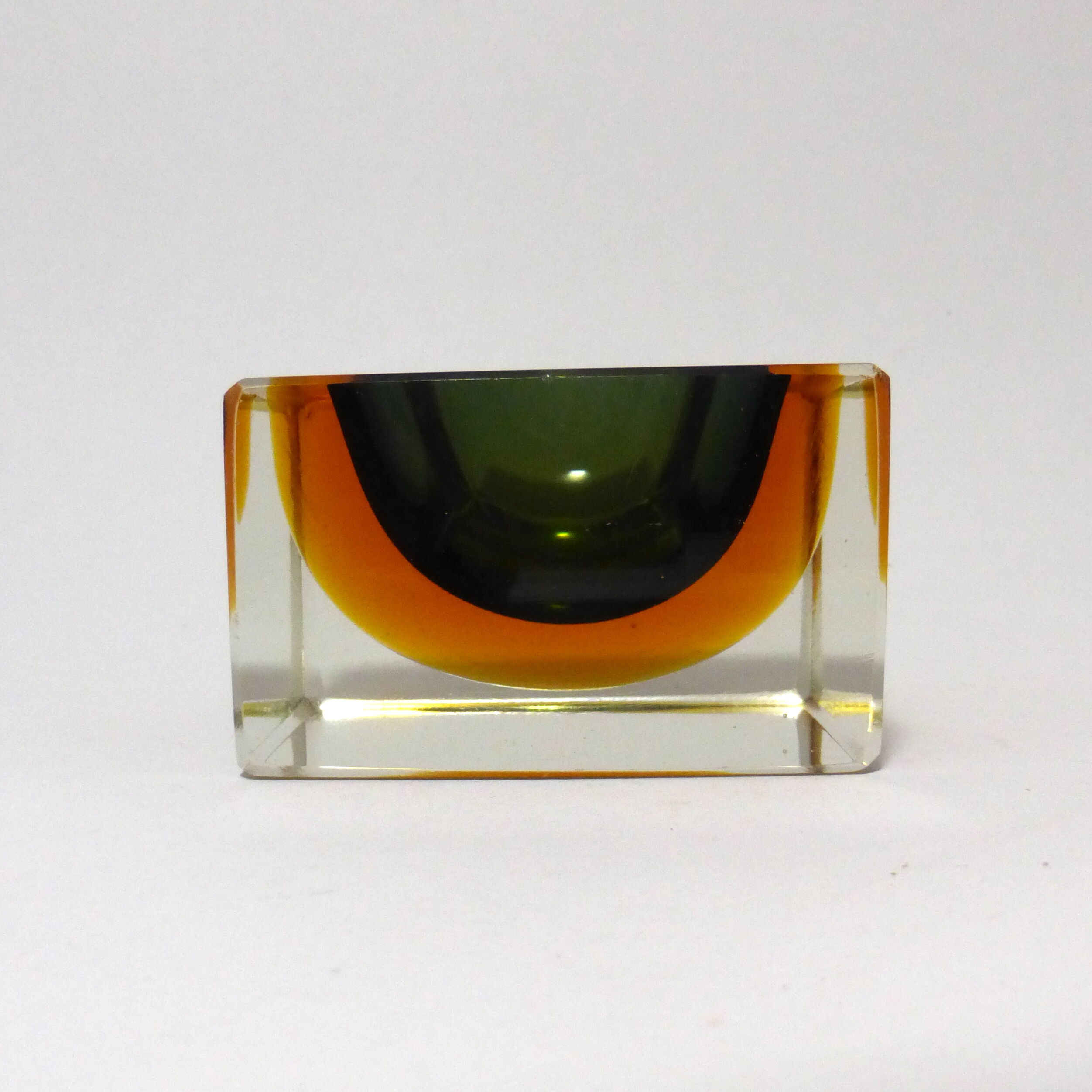 Ashtray Murano Sommerso 1970