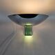 Wall lamp by 'Lumess Swiss' - Vintage - glass, chrome - Swiss design - 70s