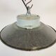 Vintage factory hanging lamp, 1970s