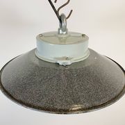 Vintage factory hanging lamp, 1970s