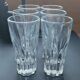 6 elegant and thick Susa glasses of approximately 16 cl