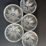 Champagne Glasses (5) - Mid-century modern - Crystal