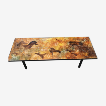 Tardieu ceramic tile coffee table