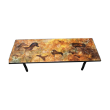 Table basse carreaux céramique Tardieu
