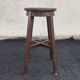 Tabouret haut en chêne massif, 1950