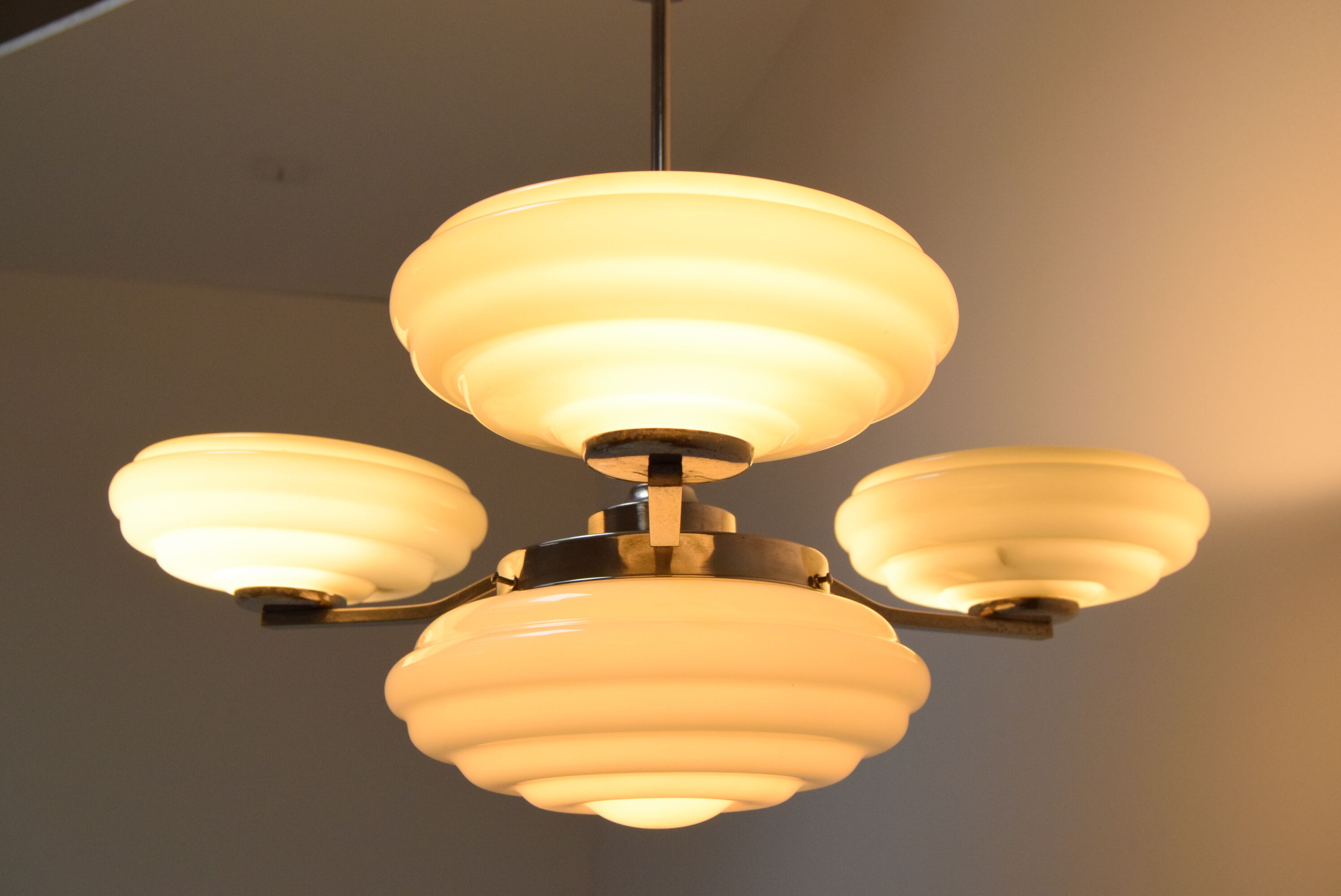 Art deco chandelier,1930's.