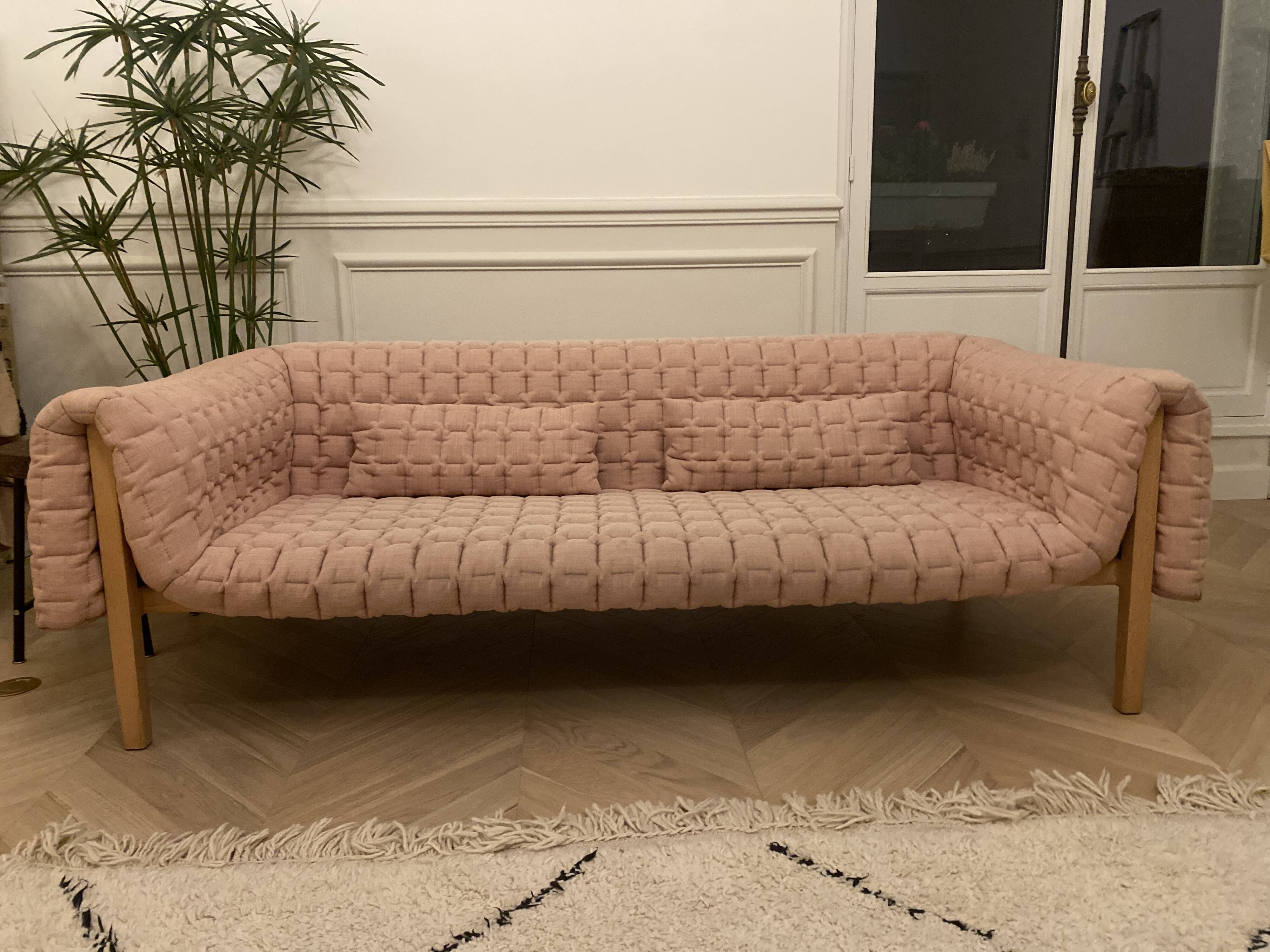 Ruché Large low-back sofa with 2 lumbar supports (Ligne Roset)