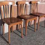 Luterma bistro chairs (Monobloc system, set of 3)