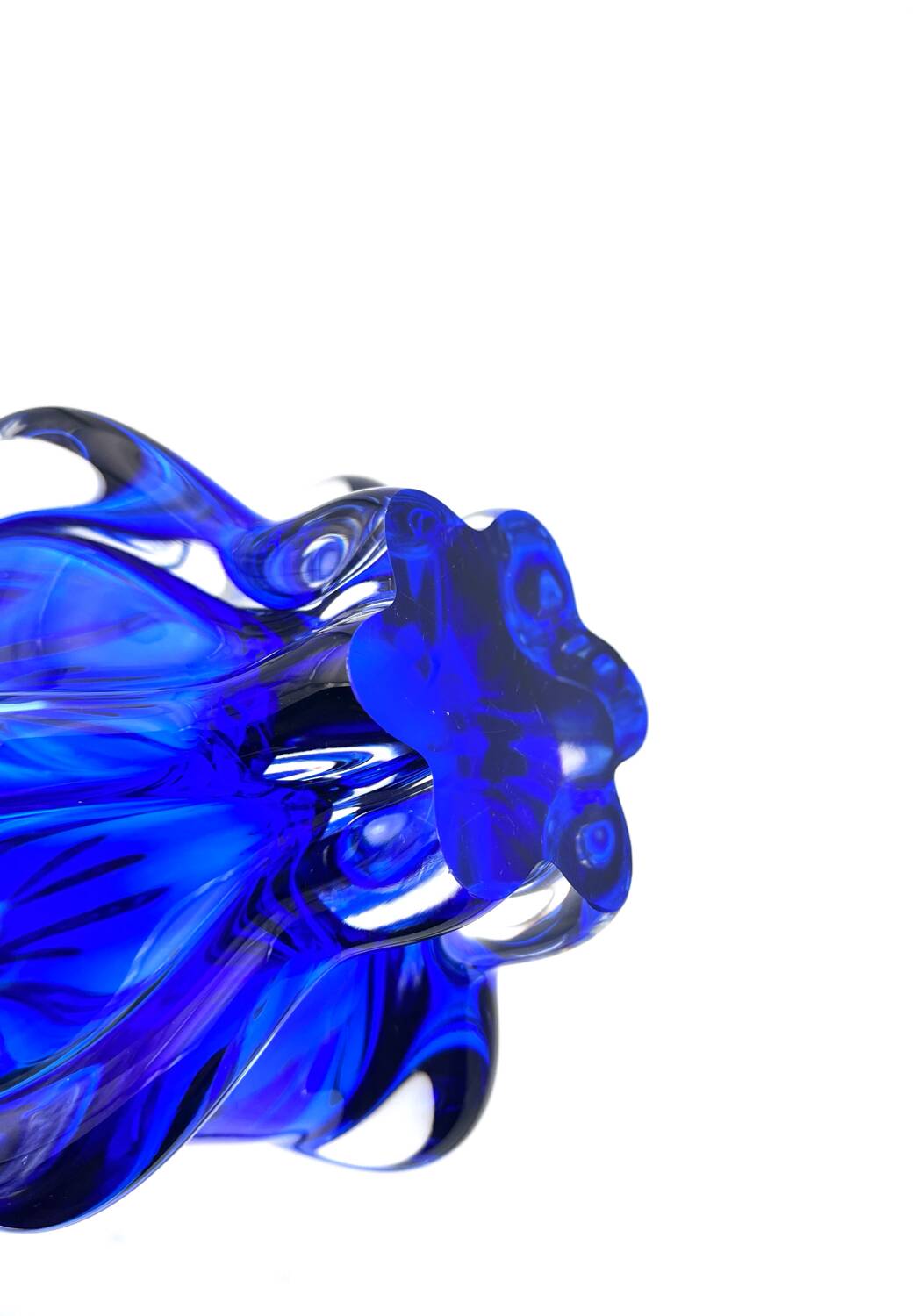 Sculptural Vase "Tulip" - Josef Hospodka for Chřibská - Bohemia 1960