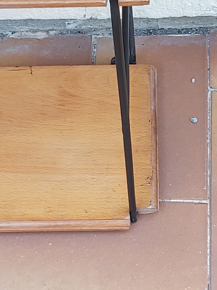 Metal and wood-50s