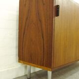 Small Sideboard in Teak by Herbert Hirche for Holzäpfel, Germany