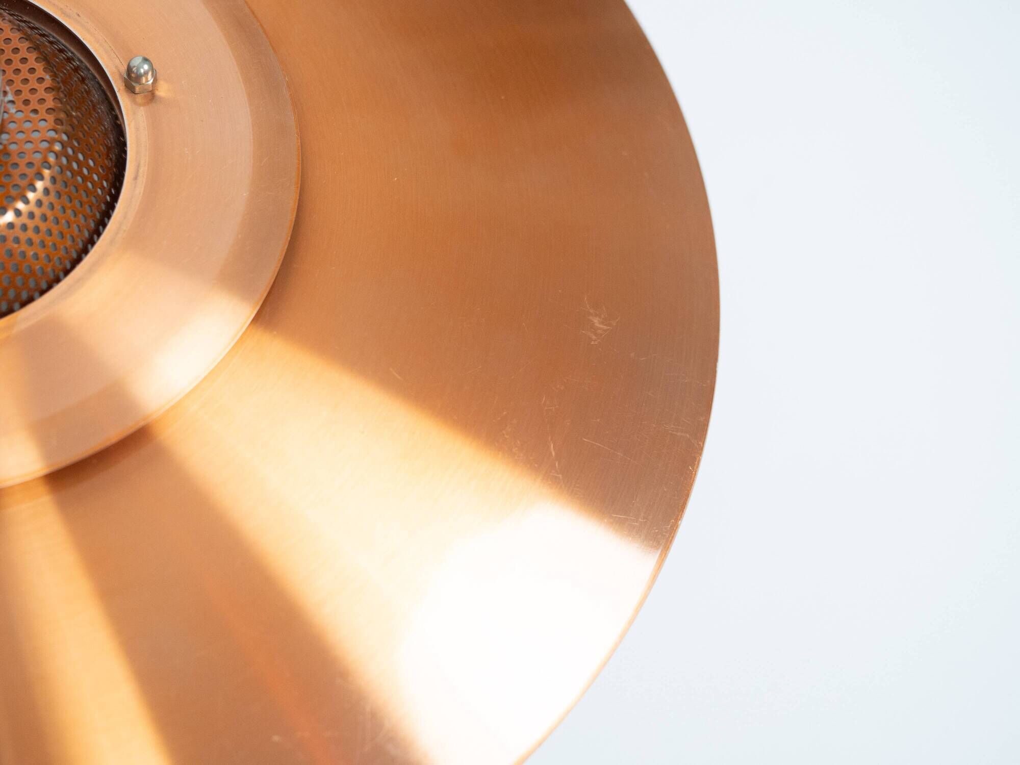 Danish vintage pendant lamp Jeka by Kurt Wiborg, 1980s