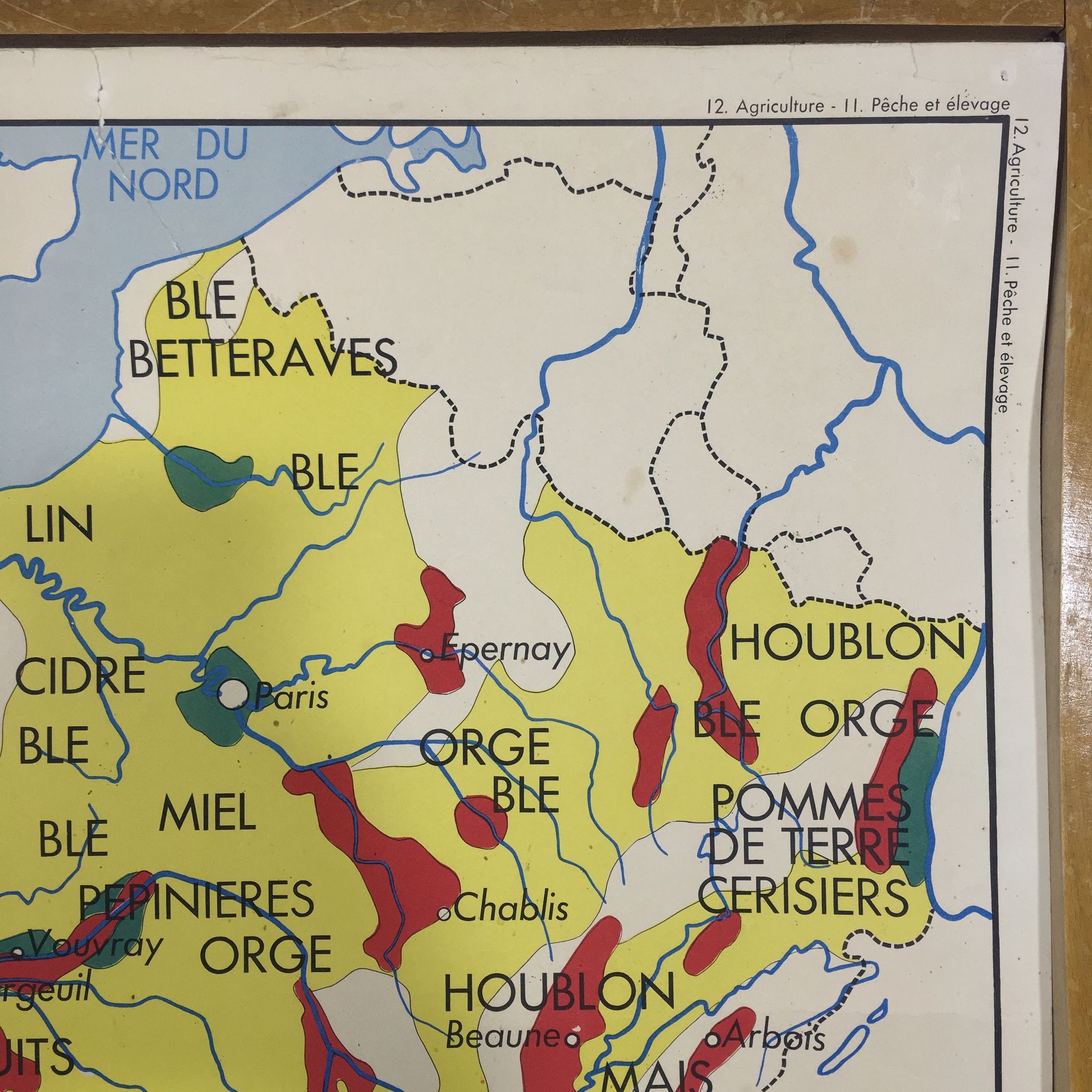 School poster double sided France
