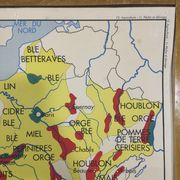 School poster double sided France