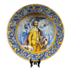 Talavera earthenware, Spain: large dish decorated with a mythological scene