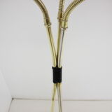 1960s brass floor lamp Czechoslovakia