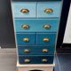 Old dresser restyled, vintage chest of drawers