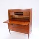 Torvits secretary in teak, retro vintage Danish style from the 1960s.