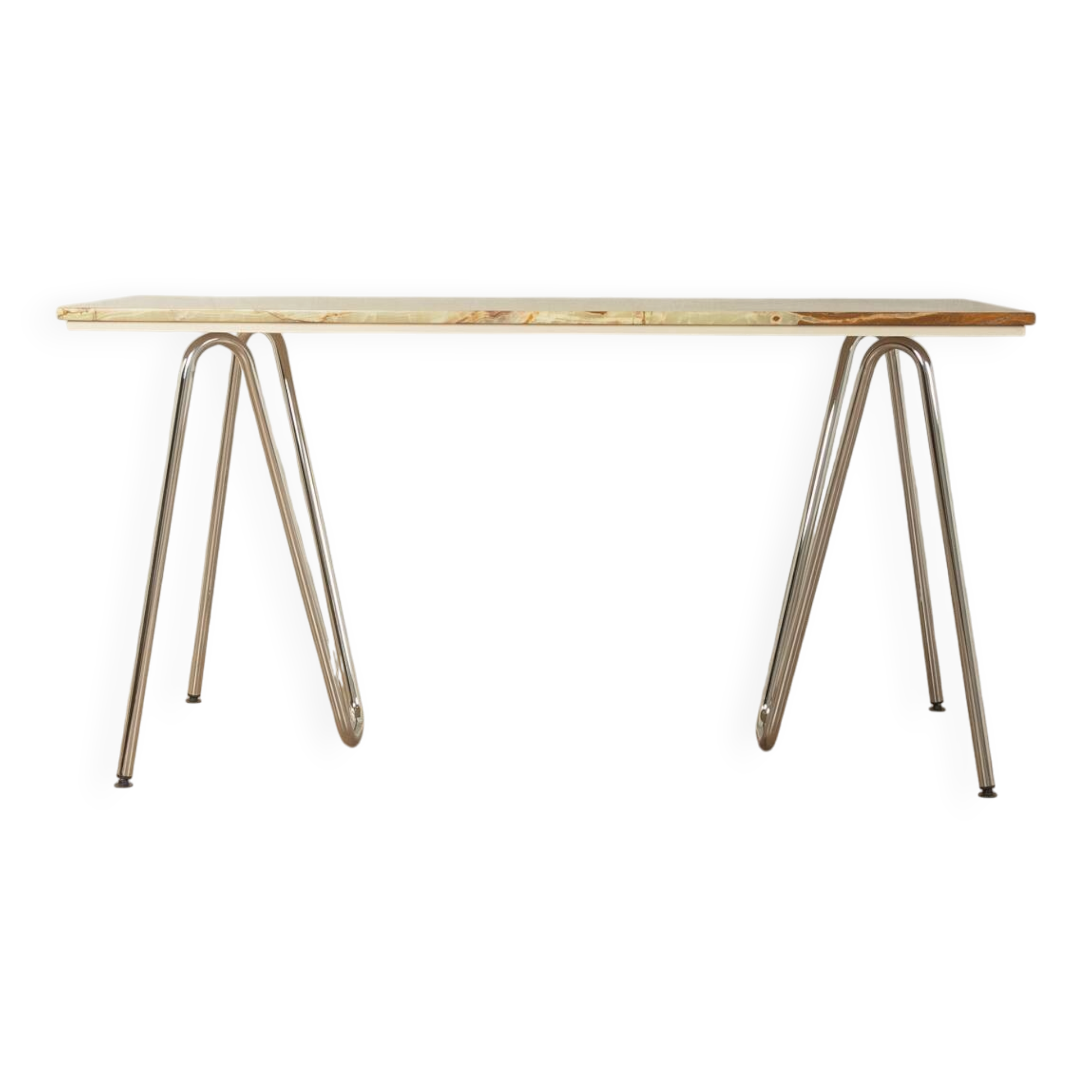 Unique onyx marble desk