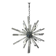Sputnik “Triedro” Murano Glass Chandelier