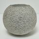 Jardinière boule béton ciment design années 60