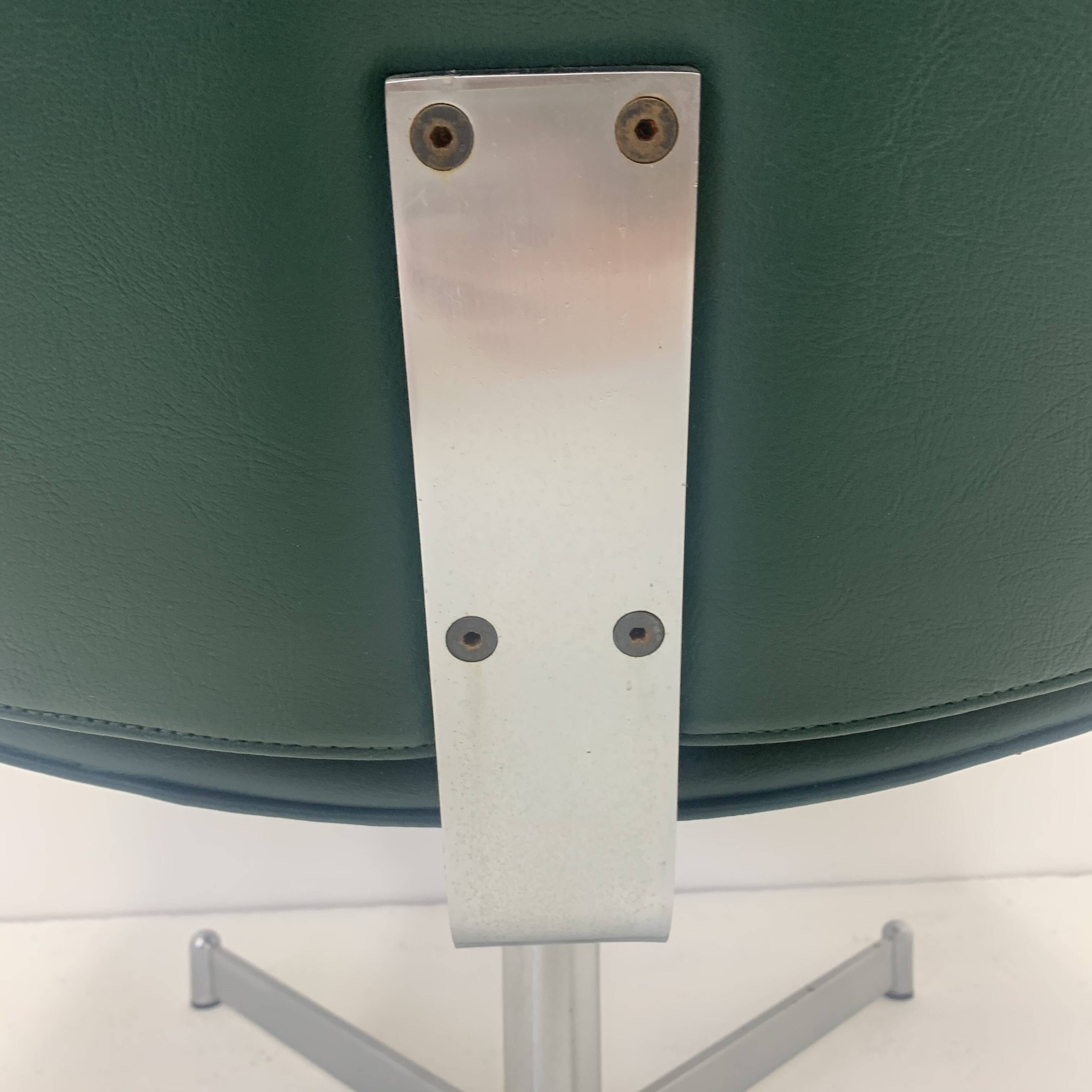 Mid-Century Artifort Geoffrey Harcourt lounge chair ‘Exquis’ , dark green ,