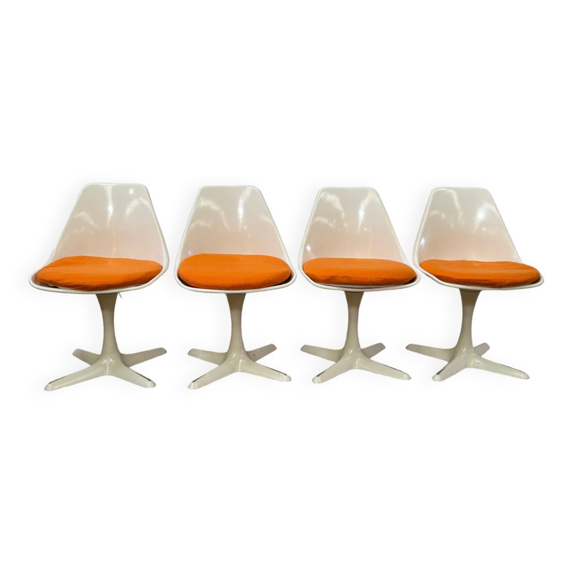 Set of 4 Arkana 115 chairs by Maurice Burke