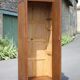 Art deco wooden cabinet, 1 door cabinet, storage unit