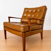 Fauteuil Arne Norell modèle “Löven”, années 1960.