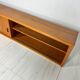 1960s vintage mid-century XL teak floating wall unit / wall-mounted sideboard / showcase by Bartels