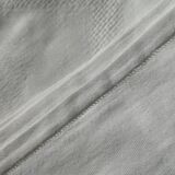 Old white damask cotton tablecloth