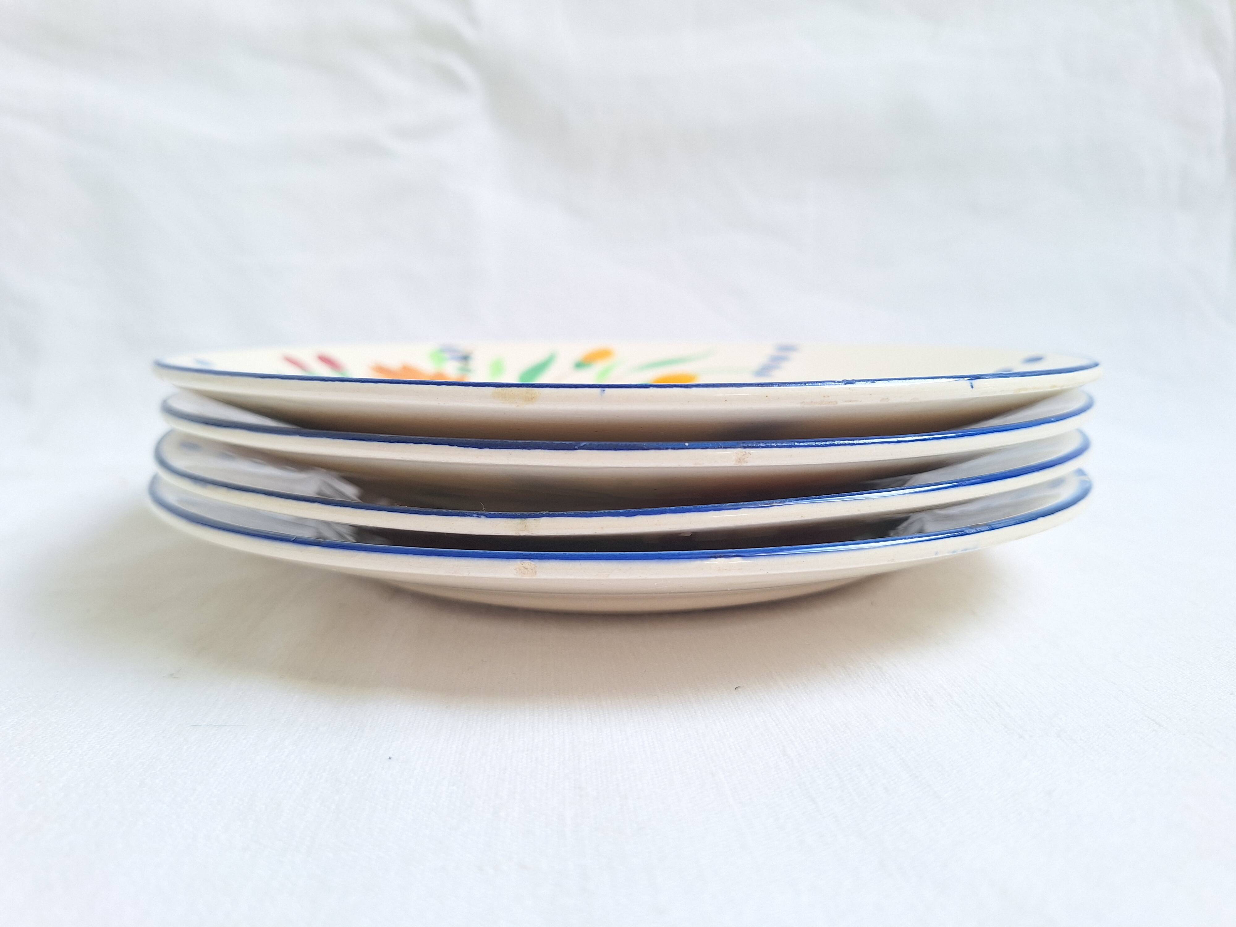 Assiettes plates Longchamp