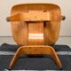 Charles and Ray Eames Early DCW Ash Plywood Dining Chairs for Herman Miller