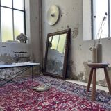 1900 wooden mirror with nails