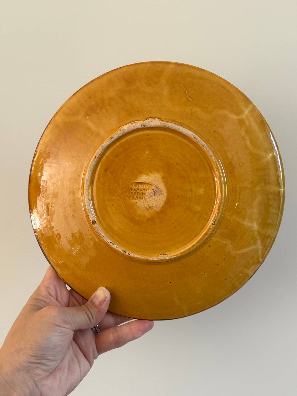 Pair of flat plates Vallauris