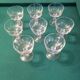 Set de 8 coupes cristal